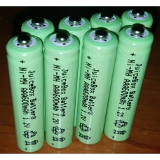 JuiceBox AAA 600mAh Ni-Mh Rechargable Consumer Battery (8 Pack)