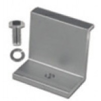 ProSolar End Clamp, Clear Finish