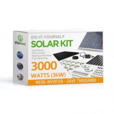3000 Watt (3kW) DIY Solar Install Kit w/Microinverters